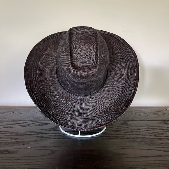 Gladys Tamez Millinery Carson Straw Hat Size Small - Picture 7 of 10